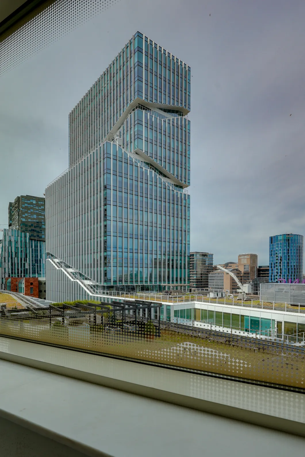 Zuidas view from office at Tribes Amsterdam Zuidas ITO